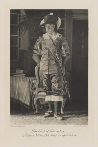 Fig. 1 Frederick Downer, The 5th Earl of Clarendon as William Villers, Lord Grandison after Vandyck, photogravure, 1897, 15.3 x 10.3 cm, National Portrait Gallery, London, inv. NPG Ax41061